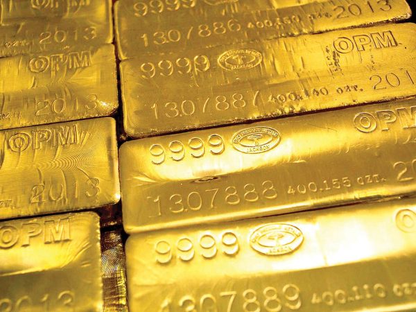کاهش قیمت طلا در بازار جهانی
